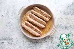 Запеченные фаршированные купаты