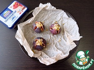 Запечённый инжир с крем-чизом и мёдом Запечённый инжир с крем-чизом и мёдом