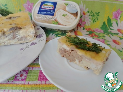 Запеканка с куриной печенью Запеканка с куриной печенью