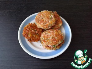 Оладьи с колбасой и кукурузой Оладьи с колбасой и кукурузой