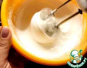 Бисквитный пирог с полентой