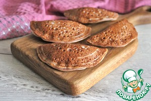 Шоколадные блинчики к чаю Шоколадные блинчики к чаю