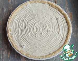 Киш с курицей и лисичками