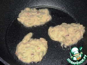 Оладьи из кабачков "Пикантные"