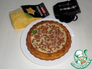 Кукурузно-тыквенный кекс с изюмом