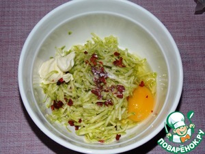 Оладьи из кабачков "Пикантные"