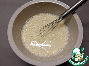 Блины с зелёным луком и рыбной начинкой Блины с зелёным луком и рыбной начинкой