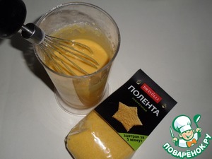 Кукурузно-тыквенный кекс с изюмом