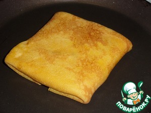 Тыквенные блины с мясом и сыром Тыквенные блины с мясом и сыром