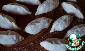 Разборный пирог с сосисками и овощами