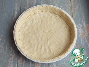 Киш с курицей и лисичками