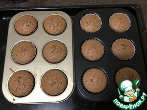 Шоколадные капкейки Шоколадные капкейки