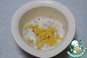 Булочки с кукурузной полентой