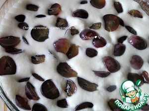 Клафути с виноградом