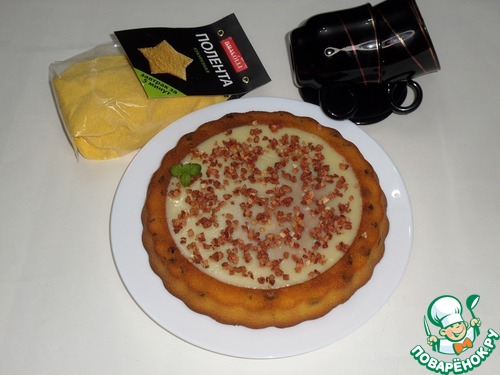 Кукурузно-тыквенный кекс с изюмом