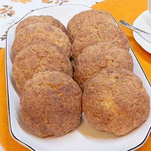 Тыквенное печенье с начинкой