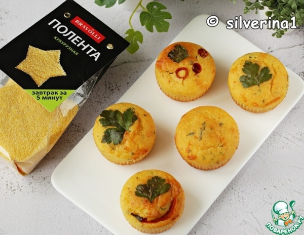 Кукурузные маффины с халапеньо Кукурузные маффины с халапеньо