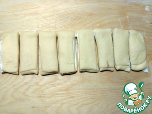 Булочки "Клубочек" с творожным сыром