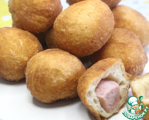 Пончики с сосисками Грандос