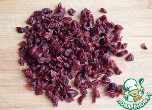 Пирог с творожным сыром и клюквой Пирог с творожным сыром и клюквой