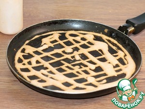 Блины из поленты с картофельной начинкой