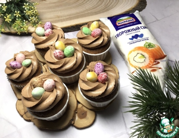 Шоколадные капкейки Шоколадные капкейки