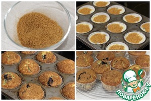 Маффины с черникой Маффины с черникой