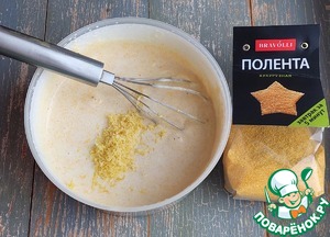 Миндально-лимонный кекс