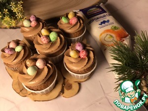Шоколадные капкейки Шоколадные капкейки