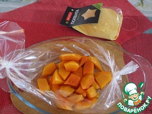 Шоколадно-тыквенный кекс с полентой