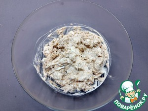 Блины с зелёным луком и рыбной начинкой Блины с зелёным луком и рыбной начинкой