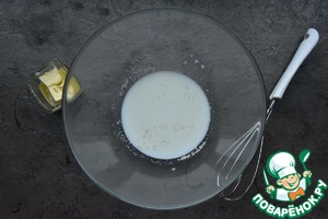 Лепешка на поленте