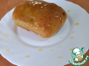 Булочки тыквенные с кукурузной полентой и клюквой