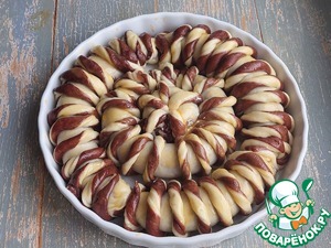 Пирог с творожным сыром и клюквой Пирог с творожным сыром и клюквой