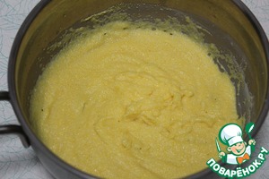 Булочки с кукурузной полентой