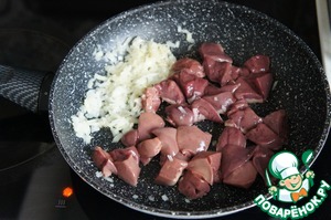 Тарты с печенью и грибами Тарты с печенью и грибами