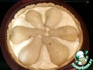 Тарт с грушами
