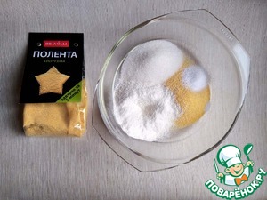 Кукурузные кексы из поленты с миндалём Кукурузные кексы из поленты с миндалём