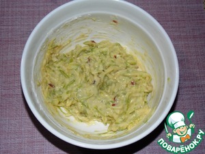 Оладьи из кабачков "Пикантные"