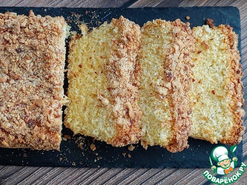 Миндально-лимонный кекс