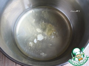 Белковый бисквитный рулет с хурмой Белковый бисквитный рулет с хурмой