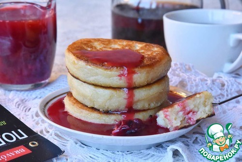 Рисовые биточки с киселем Рисовые биточки с киселем