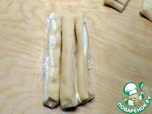 Булочки "Клубочек" с творожным сыром