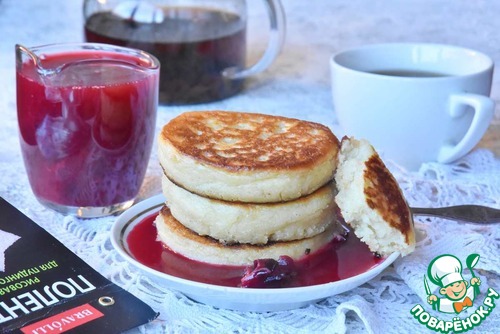 Рисовые биточки с киселем Рисовые биточки с киселем