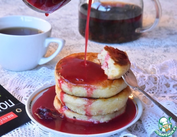 Рисовые биточки с киселем Рисовые биточки с киселем