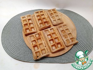 Вафли цельнозерновые с авокадо Вафли цельнозерновые с авокадо