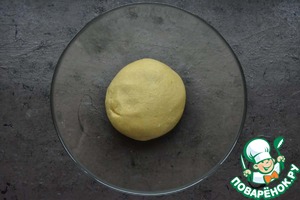 Лепешка на поленте