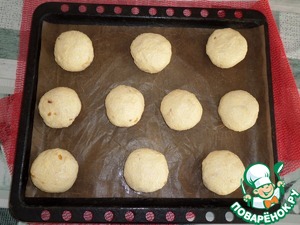 Булочки с полентой и жареным луком