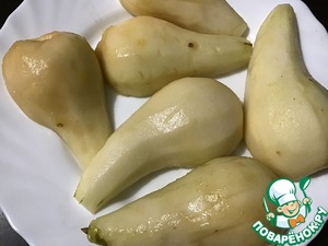 Тарт с грушами