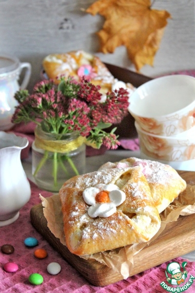 Венгерская ватрушка с грушей Венгерская ватрушка с грушей